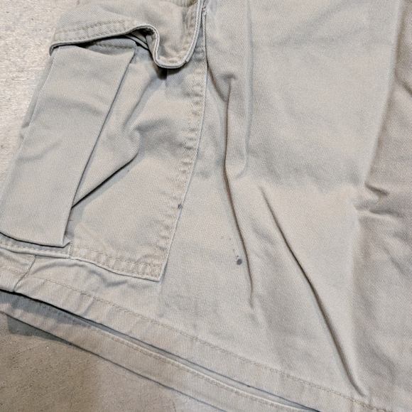 VTG 90s Levis Silvertab Khakis Shorts Cargo Men's 31 Flaws - Picture 5 of 11
